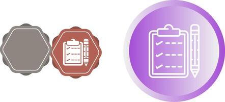 Writing pad Vector Icon