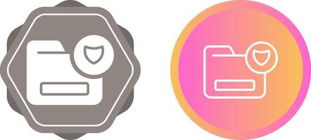 Document Security Vector Icon