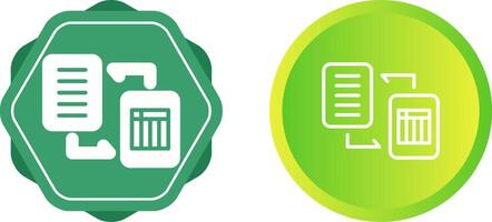 Document Workflow Vector Icon