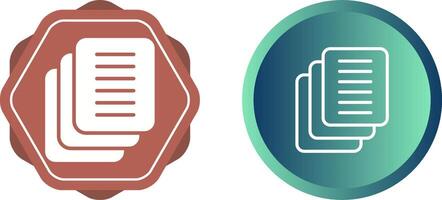 Document Version Control Vector Icon