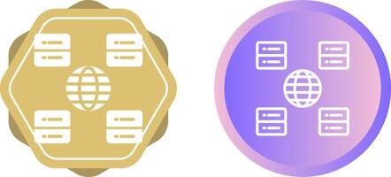 Content Delivery Network Vector Icon