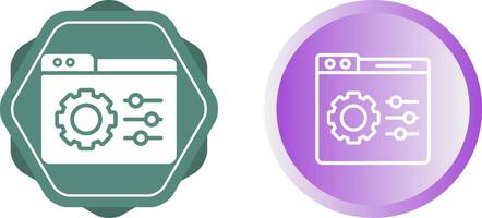 Control Panel Vector Icon