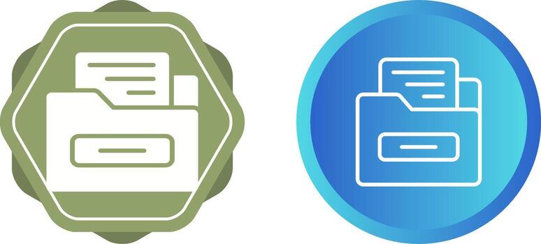 File Folder Vector Icon