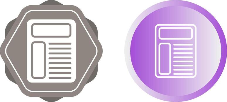 Document Vector Icon