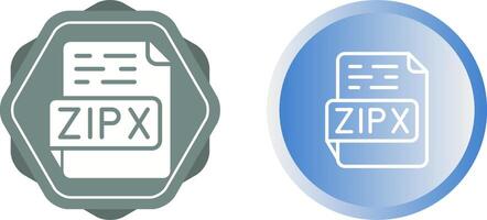 ZIPX Vector Icon