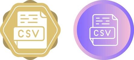 CSV Vector Icon