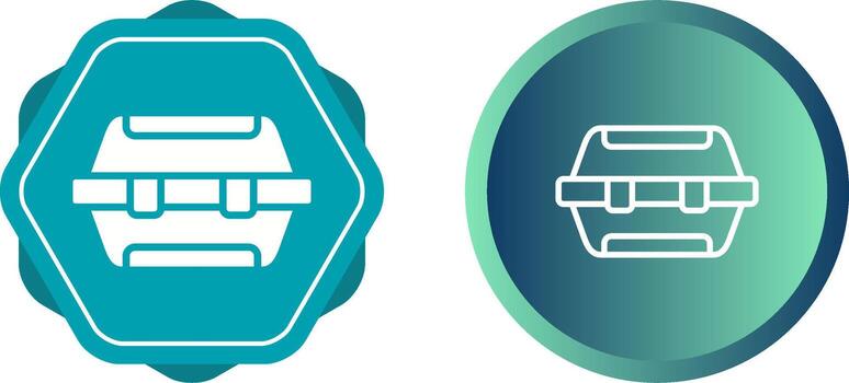 icono de vector de caja de herramientas