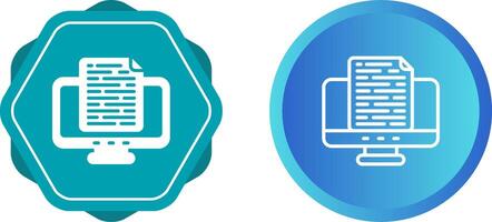 Document Vector Icon