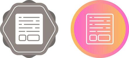 Document Vector Icon