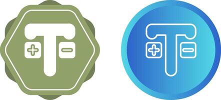 Text Vector Icon