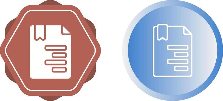 Right Align Vector Icon