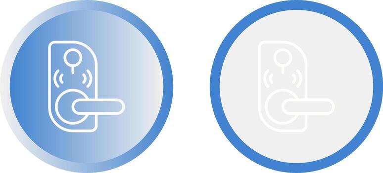 Door Lock Vector Icon