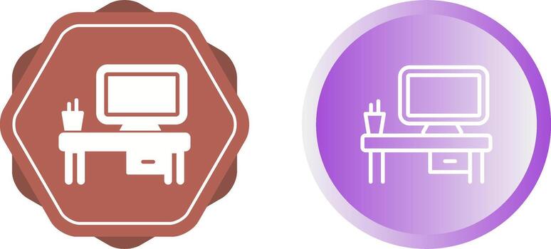 Computer Vector Icon