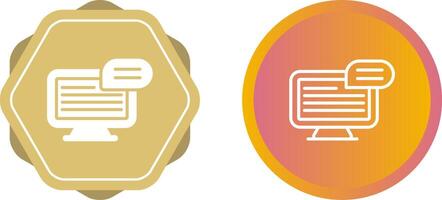 Computer Vector Icon