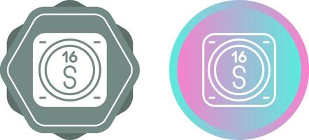 Unique Two Icons Set vector