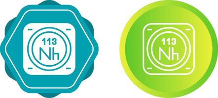 Unique Two Icons Set vector