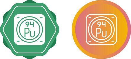 Unique Two Icons Set vector
