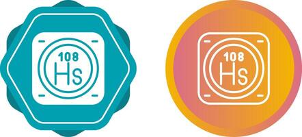 Unique Two Icons Set vector