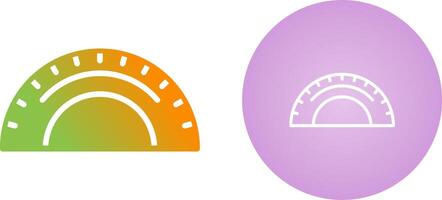 Protractor Vector Icon