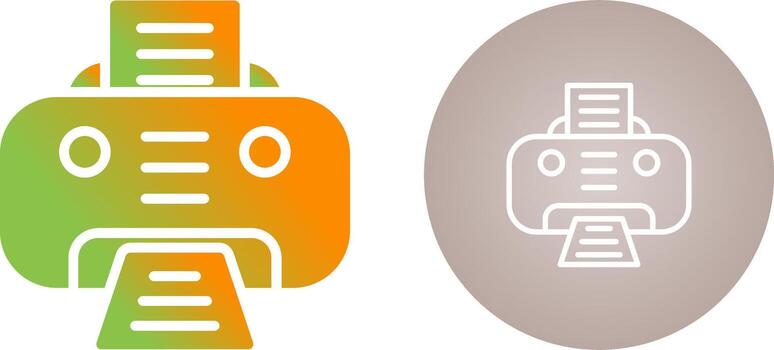 Printer Vector Icon