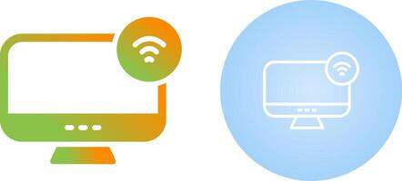 Smart Display Vector Icon