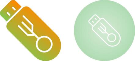 USB Flash Drive Vector Icon