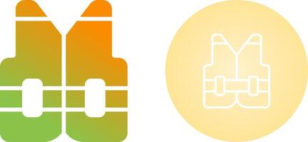 Reflective vest Vector Icon