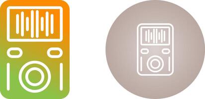MP3 Player Vector Icon