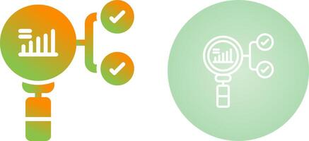 Prescriptive Analytics Vector Icon