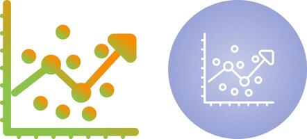 Regression Analysis Vector Icon