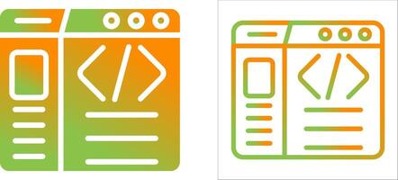 Web Design Vector Icon