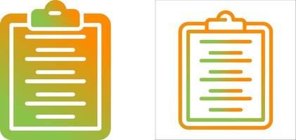 Writing Pad Vector Icon