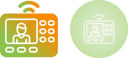 Intercom System Vector Icon