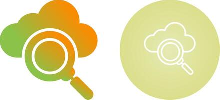 Cloud Server Vector Icon