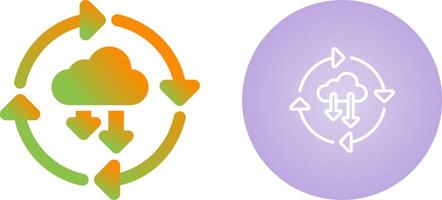 Continuous Deployment Vector Icon