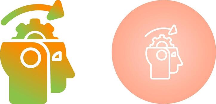 Machine Learning Vector Icon