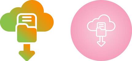 Cloud Security Auditing Vector Icon