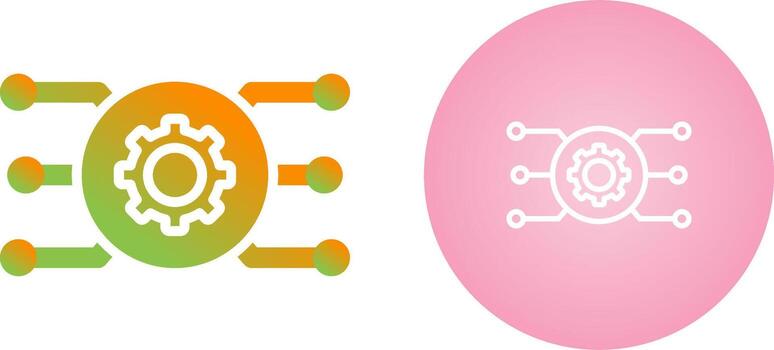 Network Configuration Vector Icon