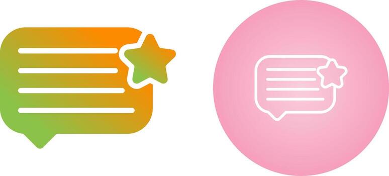 icono de vector de retroalimentación