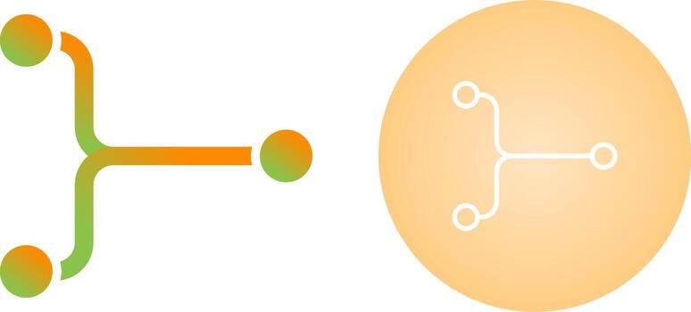 Convergence Vector Icon