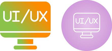 ux ui vector icono