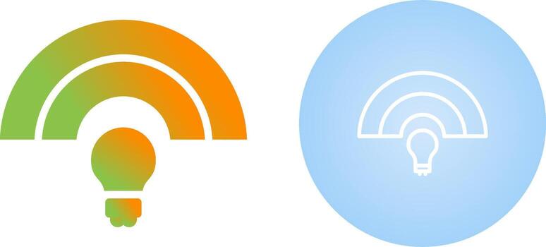 Creative Lightbulb Vector Icon