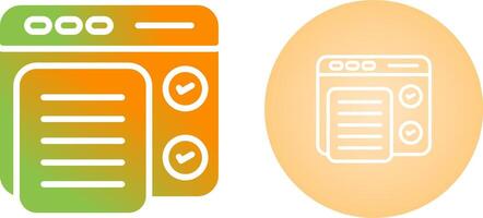 Concept Testing Vector Icon