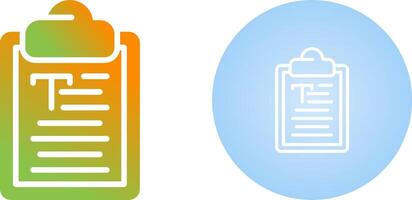 Text Vector Icon