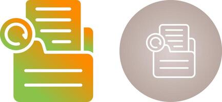 Document Redo Vector Icon