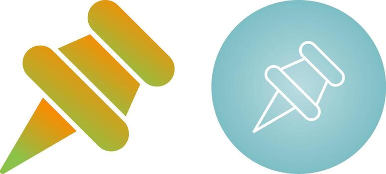 Pushpin Vector Icon