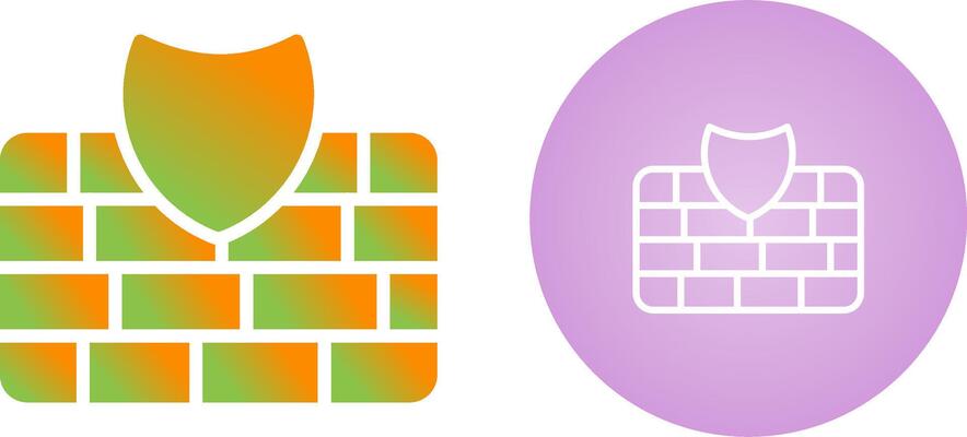 Firewall Vector Icon