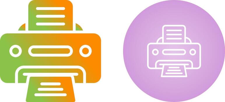 Printer Vector Icon