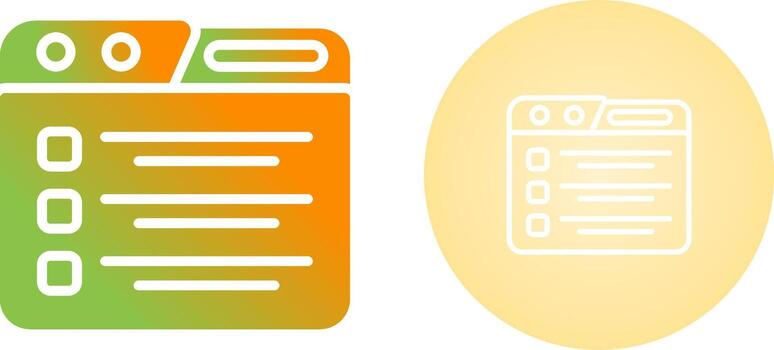 Task Manager Vector Icon