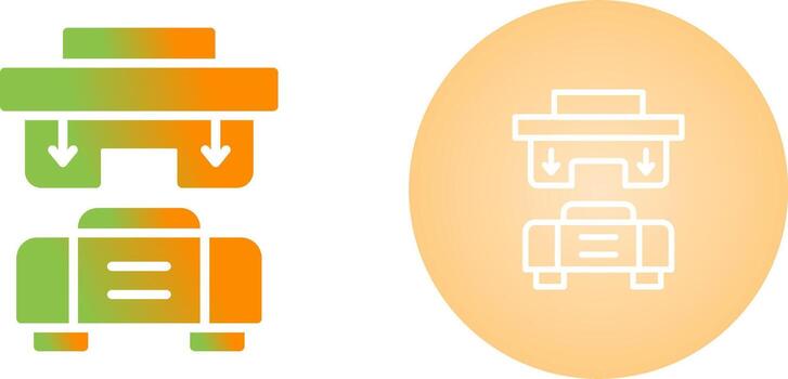 Press Machine Vector Icon